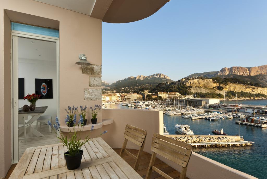 Apartamento Les Barques, Vue Splendide Sur Le Port De Cassis Habitación foto