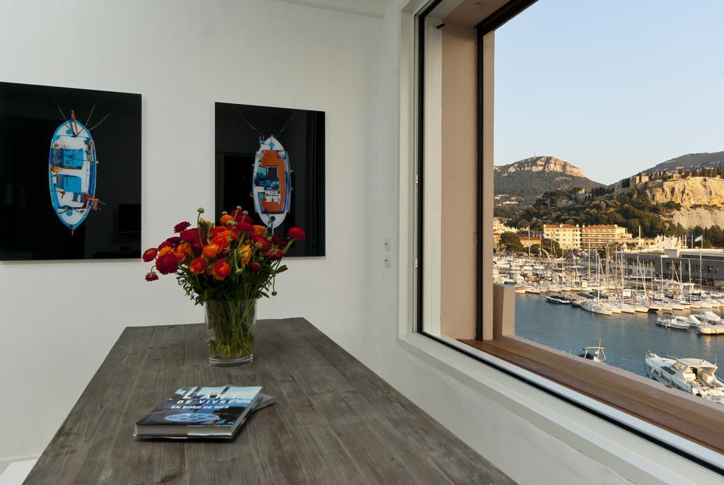 Apartamento Les Barques, Vue Splendide Sur Le Port De Cassis Habitación foto