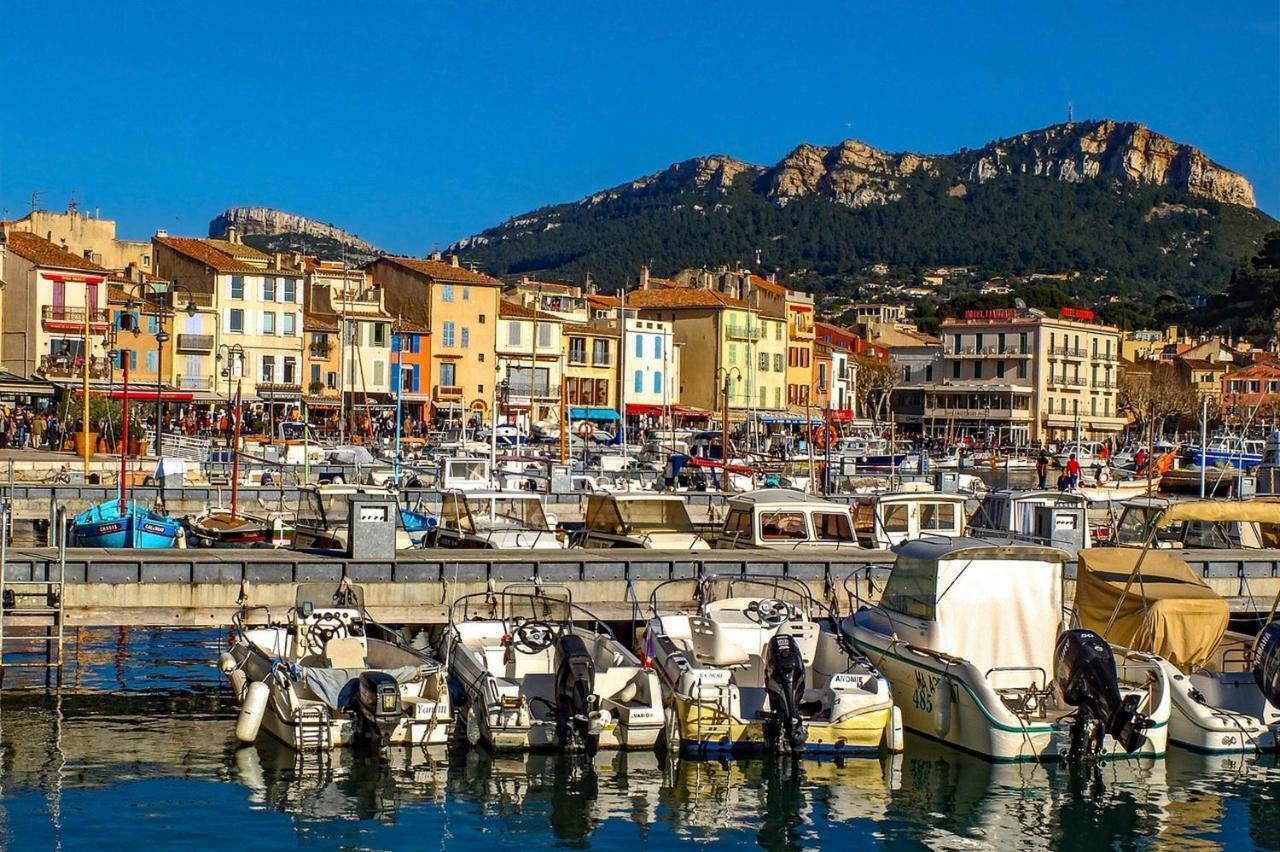 Apartamento Les Barques, Vue Splendide Sur Le Port De Cassis Exterior foto