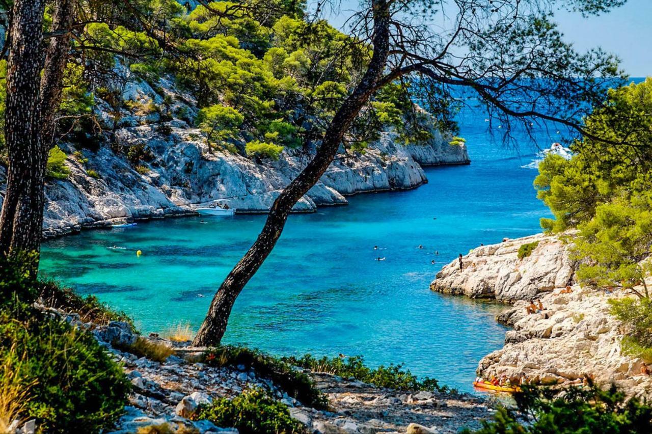 Apartamento Les Barques, Vue Splendide Sur Le Port De Cassis Exterior foto
