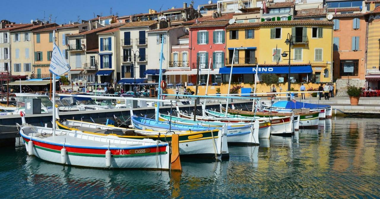 Apartamento Les Barques, Vue Splendide Sur Le Port De Cassis Exterior foto